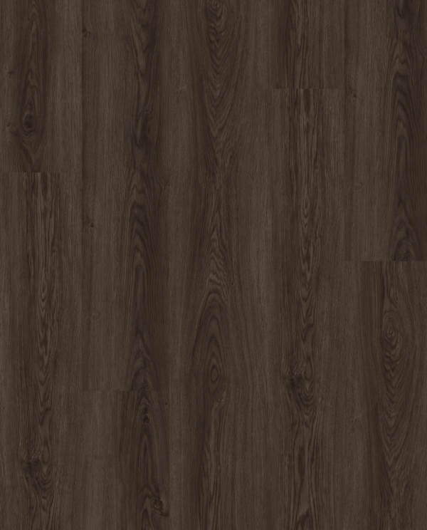Coffee Walnut SPC click flooring — rich walnut wood-effect vinyl