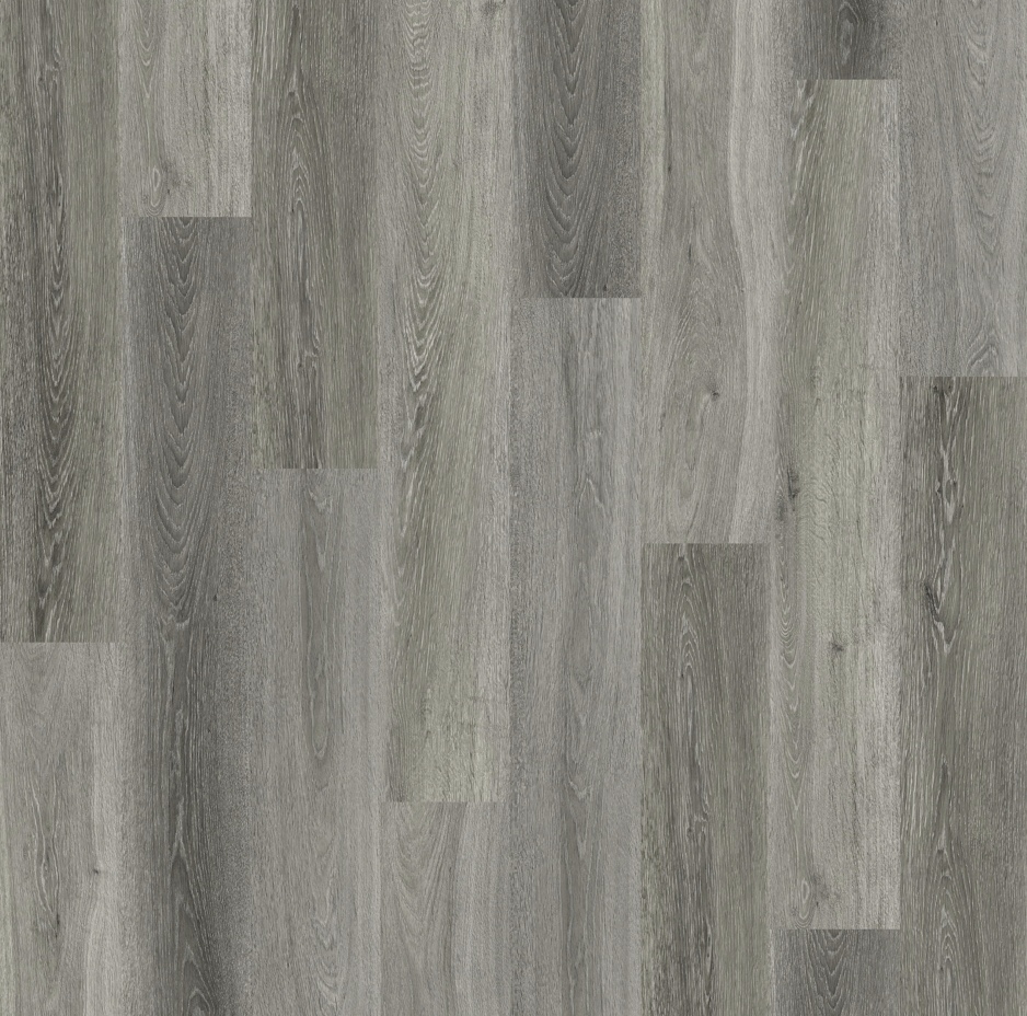 Urban Charcoal LVT flooring — deep grey wood-effect vinyl