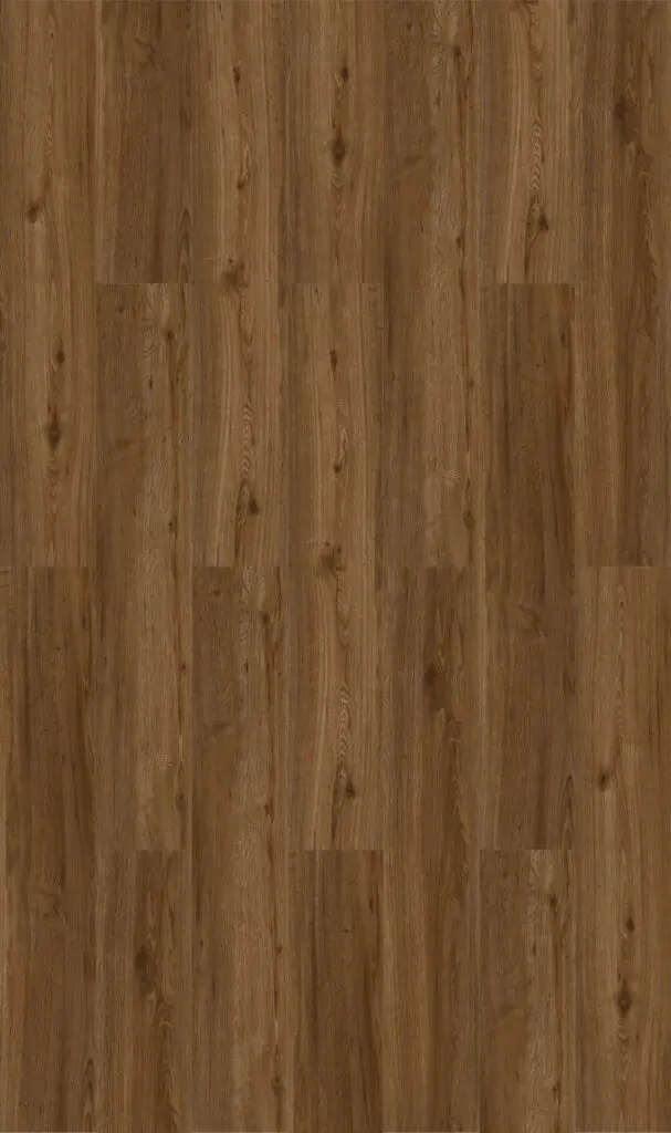 Espresso LVT flooring — deep dark wood-effect vinyl