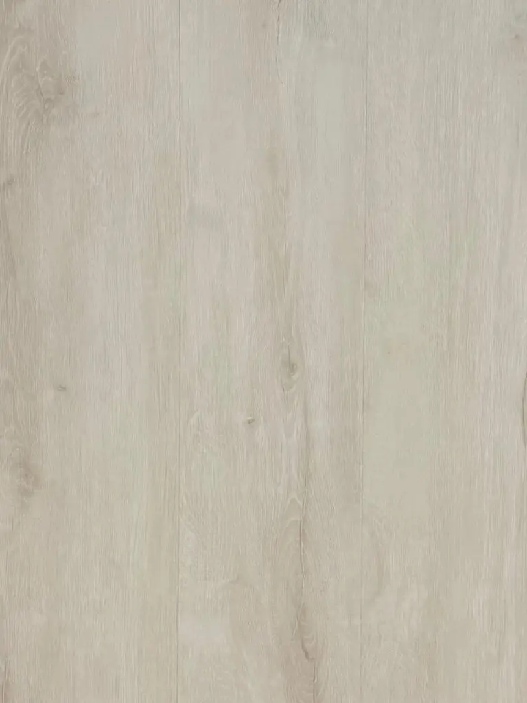 Pale Greige flooring – close-up photograph of the pale greige oak-effect plank surface